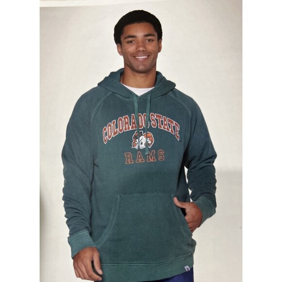 Colorado State CSU Sailor Aggies Rams Hoodie Sweatshirt Large NCAA NEW Colosseum - Picture 1 of 15